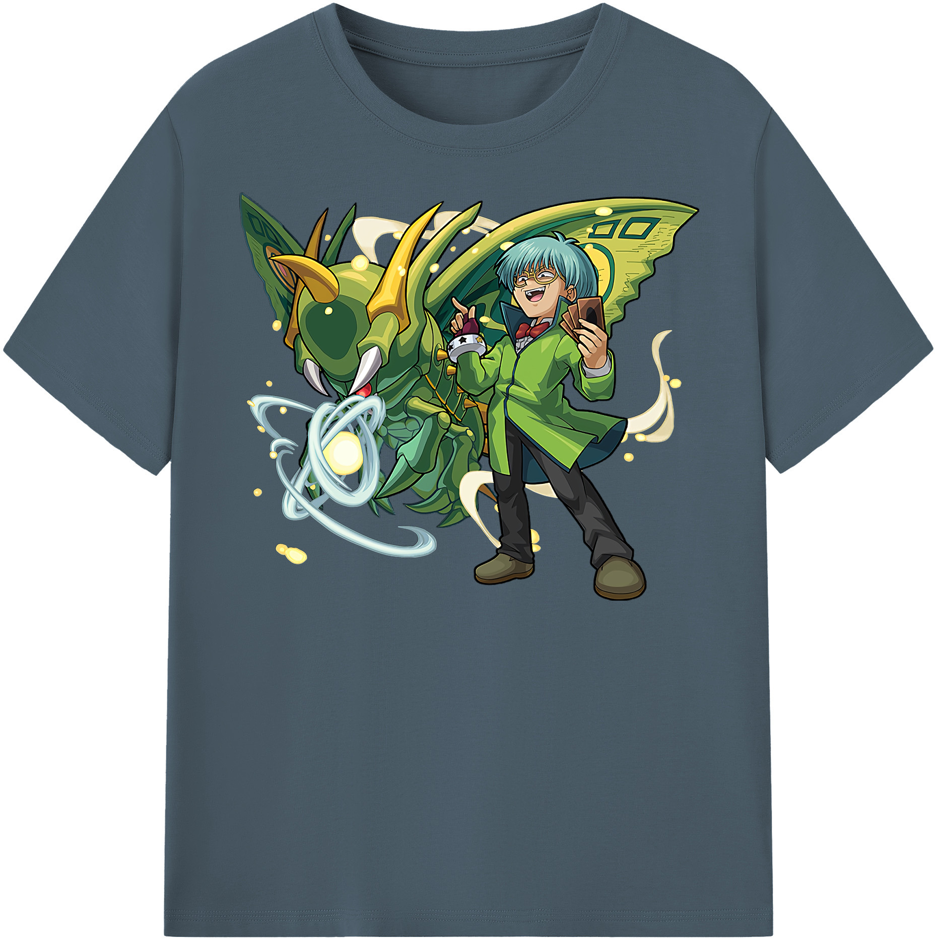 （画像用） 遊☆戯☆王 Yu-Gi-Oh! 綿100％半袖Tシャツ（フロントプリント）